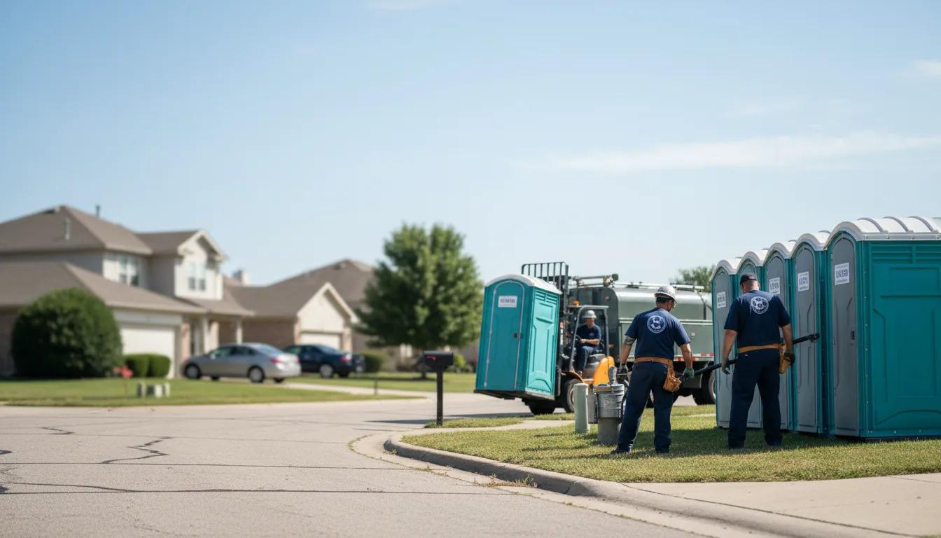 Porta Potty Rental in Stoutsville, MO near me